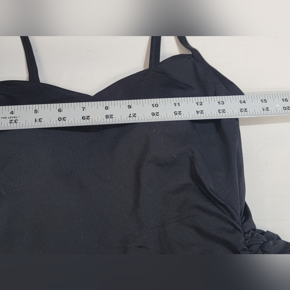 Women’s Chlorine Resistant Sweetheart Swim Dress One-piece Adjustable Straps - Picture 5 of 13